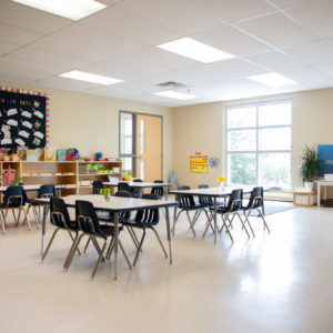 Stirling's Sr. Elementary classroom